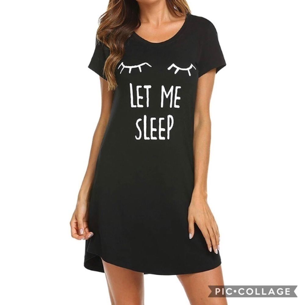 Black Night Shirt